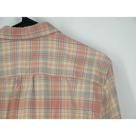 NWT Marine Layer Classic Double Twill Shirt in Rose Cream Small - Picture 6 of 6